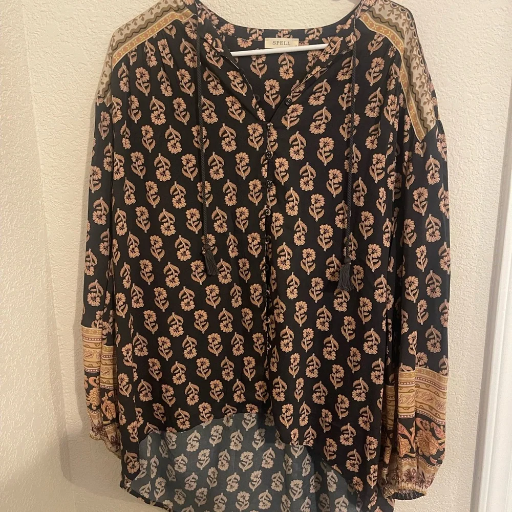 Marmont Blouse - Whiskey - Picture 2 of 2
